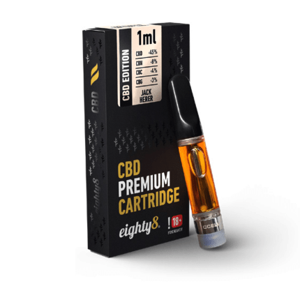 Pod CBD cu terpeni ‘EIGHTY8’ Jack Herer | 45% - 1ml.