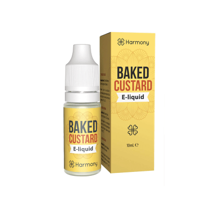 E-Liquid cu CBD 6% 'HARMONY' Baked Custard | 10ml.