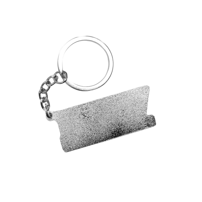 Breloc 'RAW' Silver | 10cm.