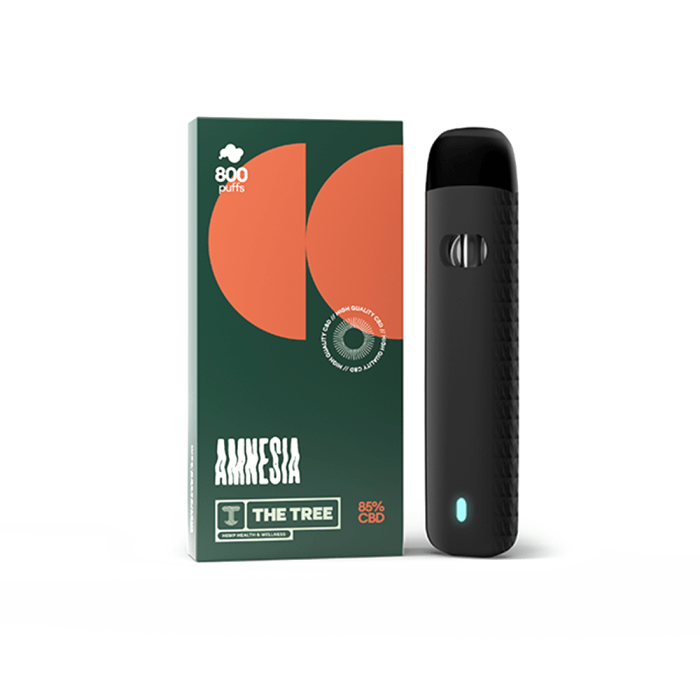 Vaporizator CBD cu terpeni ‘THE THREE’ Amnesia | 85% - 0,5ml.