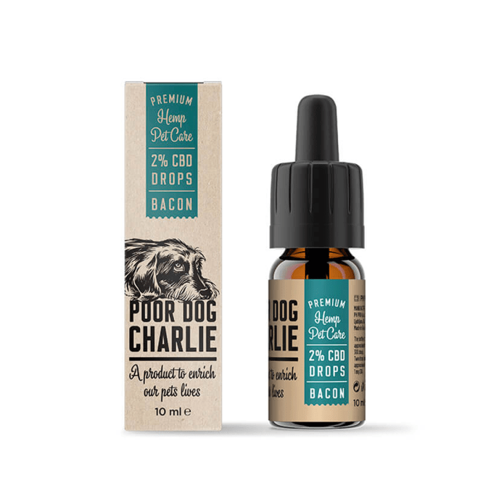 Ulei CBD 2% 'PHARMAHEMP' cu aroma de bacon | Pentru animale - 10ml.