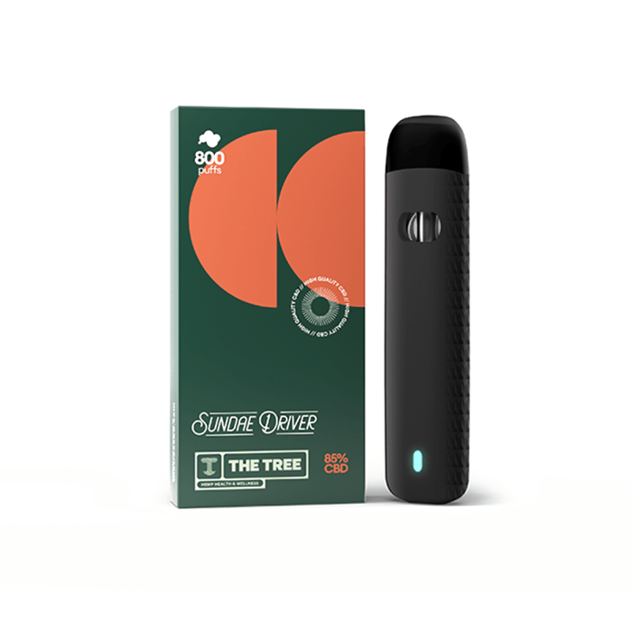 Vaporizator CBD cu terpeni ‘THE THREE’ Sundae Driver | 85% - 0,5ml.