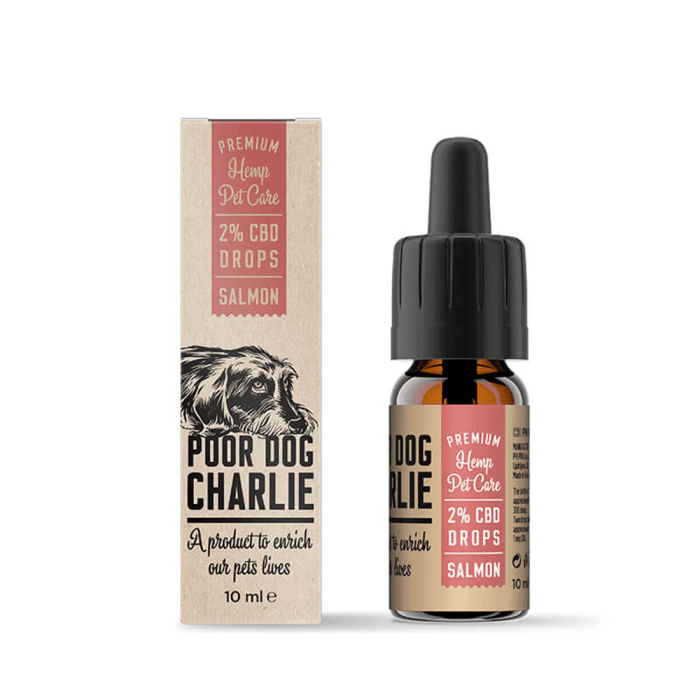 Ulei CBD 2% 'PHARMAHEMP' cu aroma de somon | Pentru animale - 10ml.