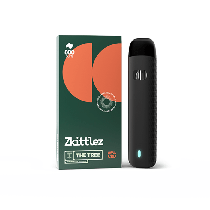 Vaporizator CBD cu terpeni ‘THE THREE’ Zkittlez | 85% - 0,5ml.