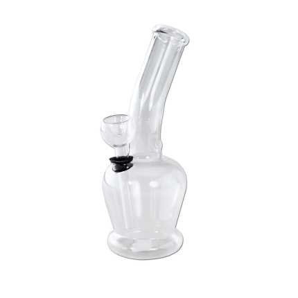 Bong din sticla 'HERBAL' Clear | 170mm.