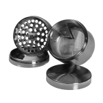 Grinder 'INJECTION' Silver | 4-Parti - 65mm.