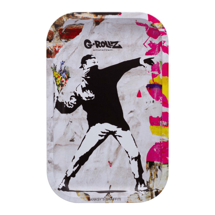 Tava de rulat 'G-ROLLZ' Flower Thrower Alt | 17,5x27,5cm.