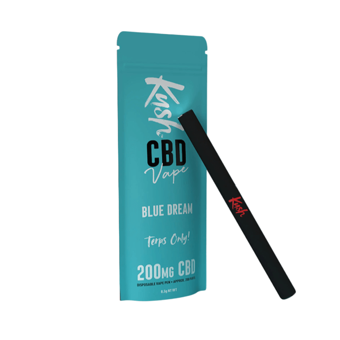 Vaporizator CBD cu terpeni ‘KUSH’ Blue Dream | 40% - 0,2ml.