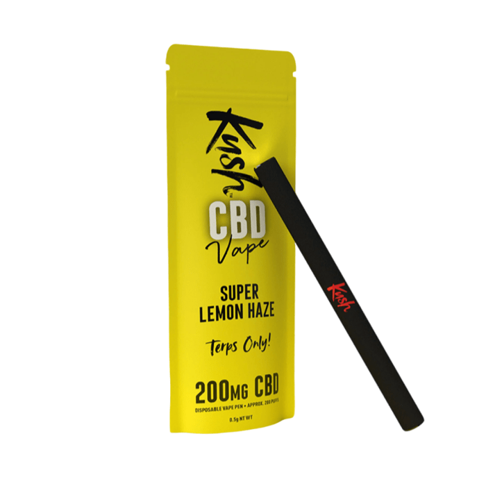 Vaporizator CBD cu terpeni ‘KUSH’ Super Lemon Haze | 40% - 0,2ml.