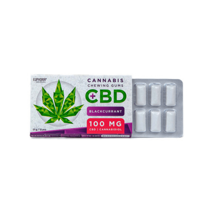 Guma 'EUPHORIA' Coacaze | 100mg. CBD