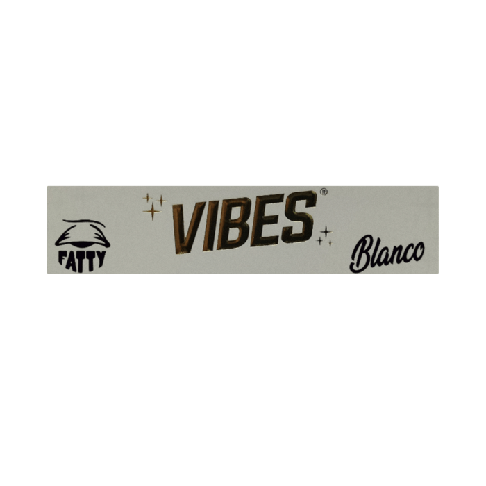 Foite & Filtre 'VIBES' Fatty Blanco | King Size Ultra Wide - x33