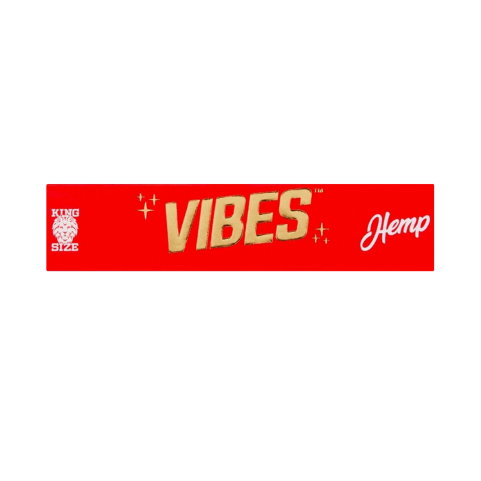 Foite & Filtre 'VIBES' din canepa | King Size Slim - x33