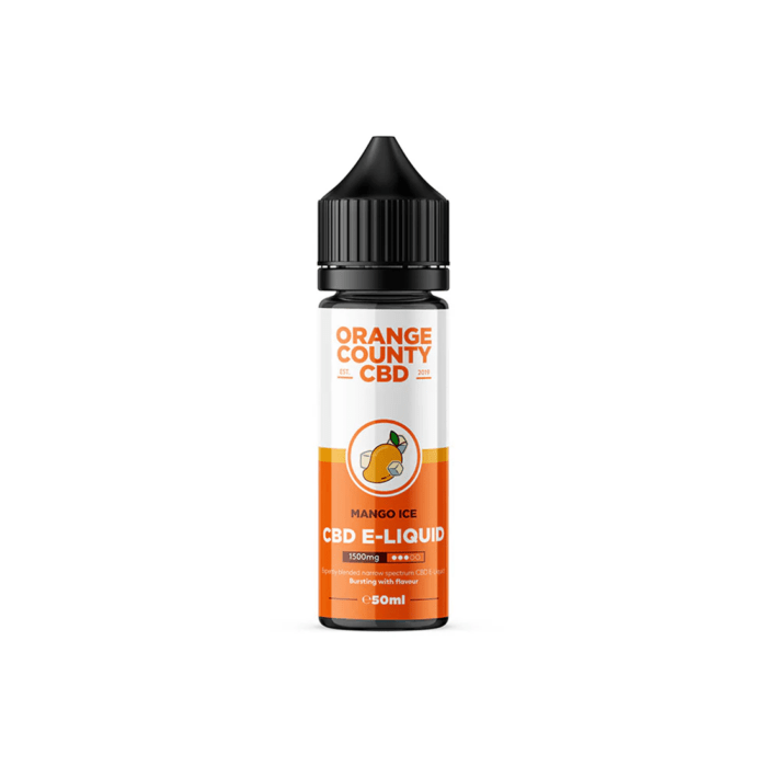 E-Liquid cu CBD 15% 'ORANGE COUNTY' Mango | 50ml.