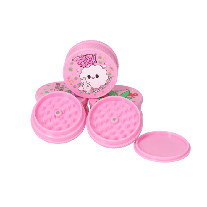 Grinder 'BAKED BUNNY' din plastic 'MIX' | 3-Parti - 42mm.