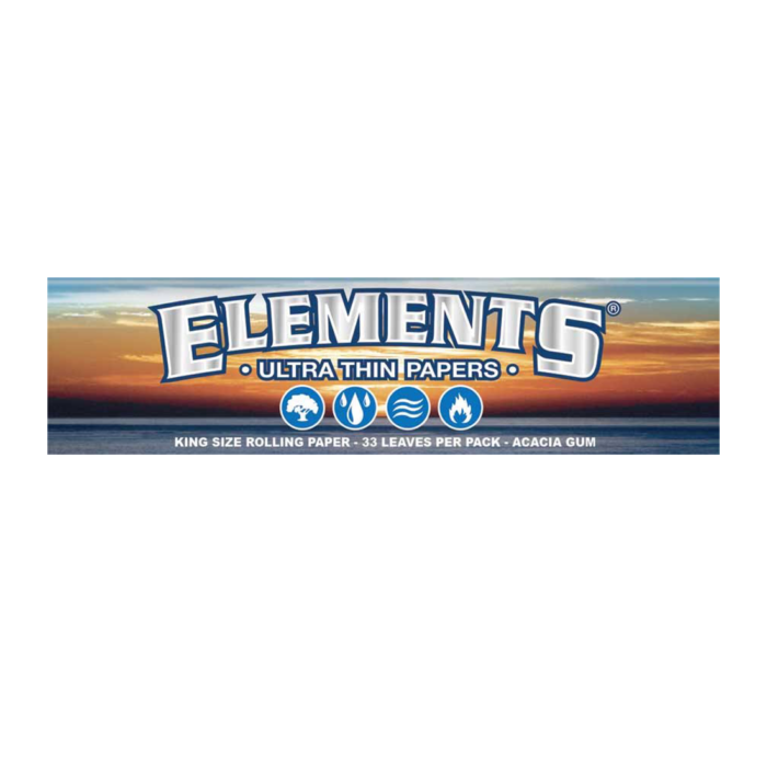 Foite 'ELEMENTS' din orez | King Size - x33