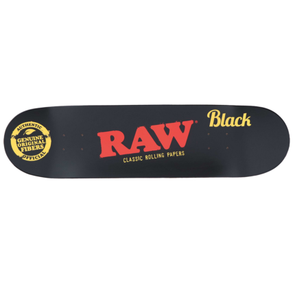 Placa Skateboard 'RAW' Camo & Black | 81cm.