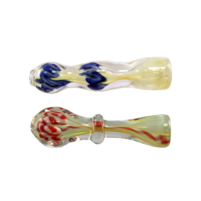 Pipa din sticla 'SPOON' One Hitter Mix | 7cm.