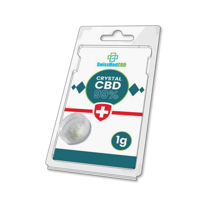 Cristale 'SWISSMEDCBD' cu CBD 99% | 1gr.