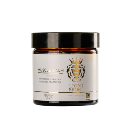 Balsam cu CBD pentru musculatura 'LION 1 SPORT' 7500mg. | 50ml.