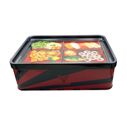 Cutie depozitare & Tava de rulat 'V-SYNDICATE' Bento Box  | 21x13,5cm.