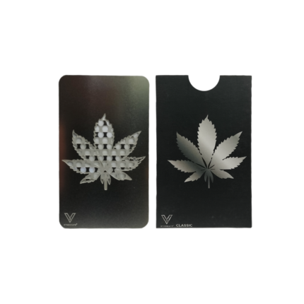 Grinder card 'V-SYNDICATE' Silver Leaf