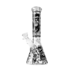 Bong din sticla 'BLACK SHEEP' Black Gorilla | Fosforescent - 250mm.