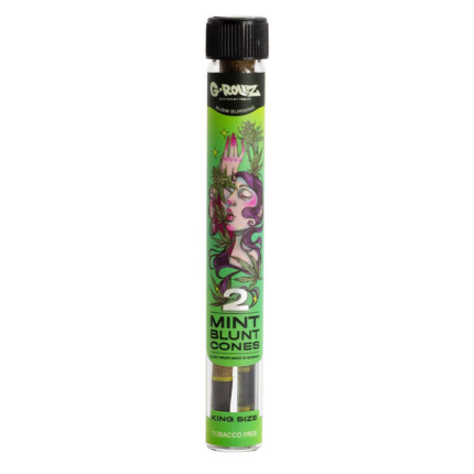 Blunt pre-rulat ‘G-ROLLZ’ din menta ‘MINT’ Verde | x2