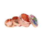 Grinder 'SKULL' Rosegold | 4-Parti - 60mm.