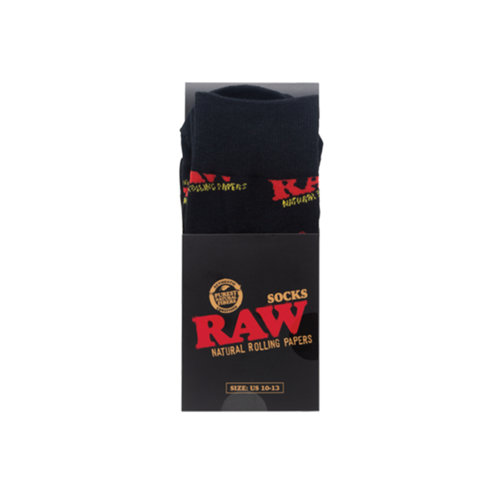 Sosete 'RAW' Black & Red