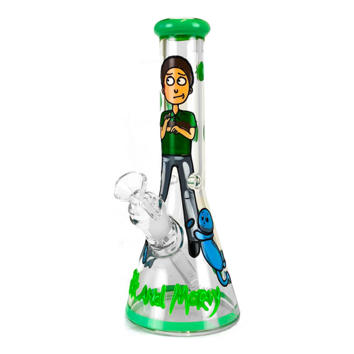 Bong din sticla 'URBAN CREW' Cartoon Guy | 250mm.