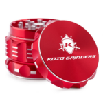 Grinder 'KOZO' Rosu | 4-Parti - 50mm.