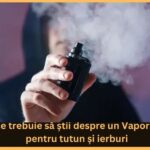 vaporizator tutun ierburi