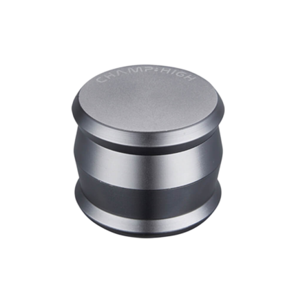 Grinder 'CHAMP HIGH' Silver | 4-Parti - 60mm.