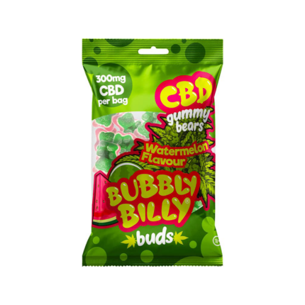 Jeleuri 'BUBBLY BILLY' Watermelon Bears | 300mg. CBD - 100gr.