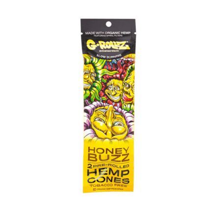 Blunt pre-rulat 'G-ROLLZ' din canepa | Honey Buzz - x2