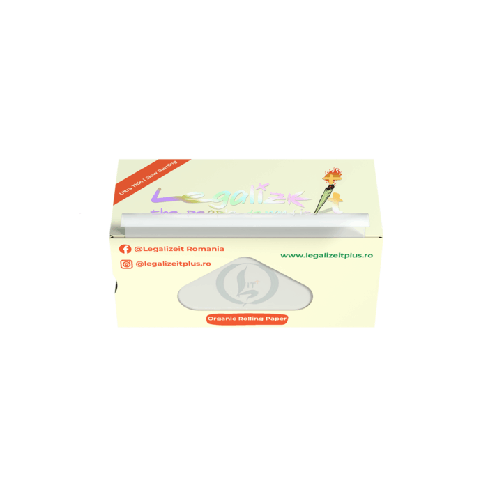Rola 'LEGALIZEIT' din orez | King Size Slim - 4m.