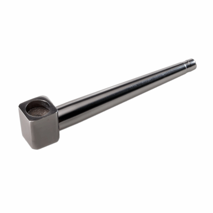 Pipa din aluminiu 'ROLLER' Silver | 10,4cm.